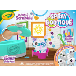 Crayola Scribble Scrubbie Pets Spray Boutique  Airbrush Art Set for Kids  Toddler Animal Toys  Gifts for Girls & Boys  3+