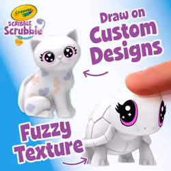 Crayola Scribble Scrubbie Pets Spray Boutique  Airbrush Art Set for Kids  Toddler Animal Toys  Gifts for Girls & Boys  3+