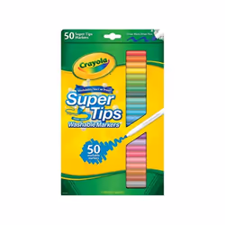 Crayola Super Tips Washable Markers-50/Pkg - "Styles May Vary"
