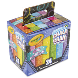Crayola Glitter Chalk  24 Count