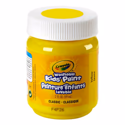Crayola Washable Kids Paint  2 oz  Yellow