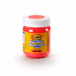 Crayola Washable Kids Paint 2 oz Radical Red