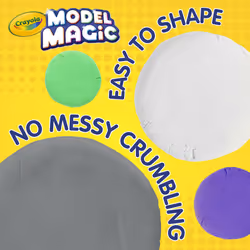 Crayola Model Magic in Gray  Modeling Clay Alternative  4oz