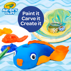 Crayola Air Dry Clay Bucket  No Bake Clay for Kids  Modeling Clay Alternative  5 lb Resealable Bucket  White