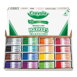 Crayola 58-8201 marker 256 pc(s) Black, Blue, Brown, Green, Grey, Orange, Pink, Red, Turquoise, Violet, Yellow