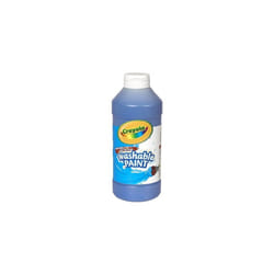 16 Pack CRAYOLA LLC FORMERLY BINNEY & SMITH CRAYOLA WASHABLE PAINT 16 OZ BLUE
