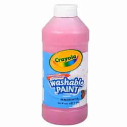 Crayola Washable Paint Magenta 16 Oz Bottle