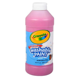 Crayola Washable Paint  Magenta  16 Oz Bottle
