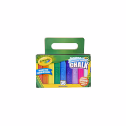 Crayola Washable Sidewalk Chalk, Outdoor Toy, Gift for Kids, 36 Count