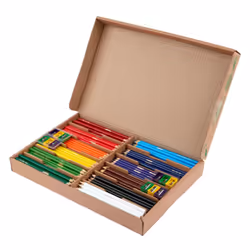 Crayola Colored Pencils Classpack (240ct)  Must Have Classroom Supplies for Teachers  Bulk Colored Pencils for School  12 Colors