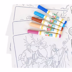 Crayola Color Wonder  Frozen Coloring Pages & No Mess Markers  Mess Free Coloring  Gift for Girls  3  4  5  6