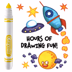 Crayola Washable Markers - Yellow (12ct)  Kids Broad Line Markers  Bulk Markers for Classrooms & Teachers