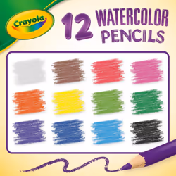Crayola Classpack Watercolor Pencils  240ct  20 each of 12 Colors  Great for Classroom  Educational  Art Tools