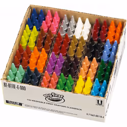 Crayola 81-8118, 144 pc(s), Multicolour, Multicolour, Round, 3 yr(s), Boy/Girl