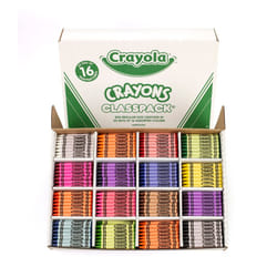 Crayola Crayon Classpack - 800ct (16 Assorted Colors)  Bulk School Supplies for Teachers  Kids Crayons  Arts & Crafts Classroom Supplies  3+