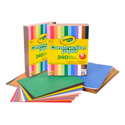 Crayola Construction Paper - 480ct (2pck)  Bulk School Supplies For Kids  Classroom Supplies  Art Paper for Arts & Crafts