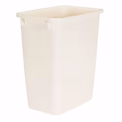 Rubbemaid FG280500BISQU Wastebasket 21-quart Offwhite