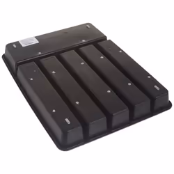 Rubbermaid 1994536 No-Slip Silverware Organizer Cutlery Tray  Large  Grey