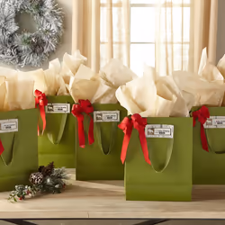 DYMO LabelWriter Holiday Address Labels  Limited Edition  Tree  1-1/8"" x 3-1/2""