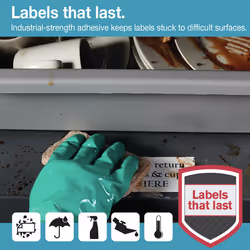 DYMO LW Durable Labels - 25 x 54 mm - 1976411 - Additional view 7