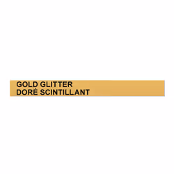 DYMO COLORPOP Authentic Label Maker Tape  12 W x 10 L  Black Print on Gold Glitter  D1 Standard