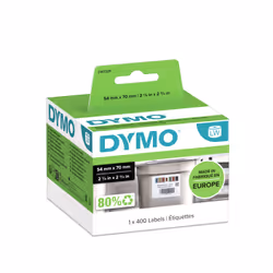 DYMO ® LabelWriter™ Stock Rotation Labels FSC™ - 70 x 54mm, DYMO, Forest Stewardship Council (FSC) Mix, 7 cm, 5.4 cm, 400 pc( ...