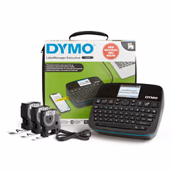 DYMO LabelManager Executive 640CB, QWERTY, Wired & Wireless, Built-in battery, Lithium-Ion (Li-Ion), Black