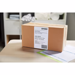 DYMO Authentic LW Extra-Large Shipping Labels for LabelWriter Label Printers  White  4'' x 6''  2 Pack  440 Labels Total (1744907)