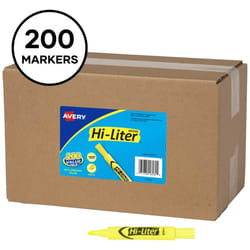 Avery Hi-Liter marker 200 pc(s) Chisel tip Yellow