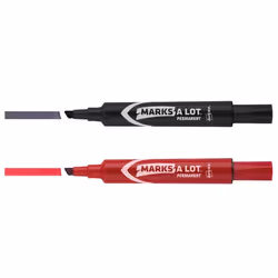 Avery 98187 marker 24 pc(s) Chisel tip Black, Red