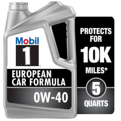 Mobil 1 FS European Car Formula Full Synthetic Motor Oil 0W-40  5 Quart