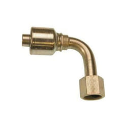 Gates 0632364 Hydraulic Hose Elbow, 90 deg, 0.375 in. Female Flat-Face O-Ring Swivel - 2.55 in.