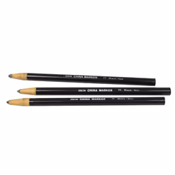 Dixon China Marker Black Dozen 12 Count Pack of 1