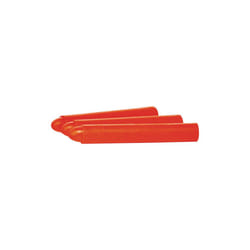 Dixon Industrial Fluorescan Specialty Crayons  Round  4-3/4 x 11/16""""  Orange  12-Pack (13003)