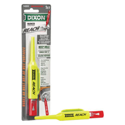 DIXON Industrial REACH- Deep Hole Permanent Marker  Red  1-Count (14202)