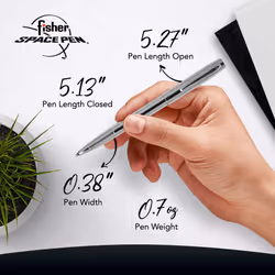 Fisher Space Pen - Chrome M4C - Chrome Clip - Cap-O-Matic  Gift Boxed