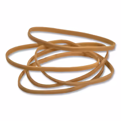 Universal UNV00432 0.04 in. Gauge Size 32 Rubber Bands - Beige (205/Pack)