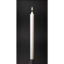 Candle-Altar Candle 11 x 1-1/8-Stearic-PE18 Pack