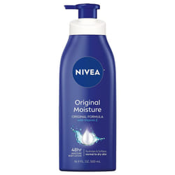 Nivea Original Daily Moisture Body Lotion 16.9 oz (Pack of 4)