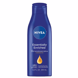NIVEA Essentially Enriched Body Lotion for Dry Skin, 68 Fl Oz Bottle