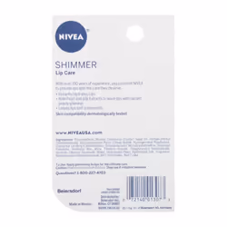 NIVEA Shimmer Radiant Lip Care 017 oz Pack of 5