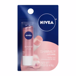 NIVEA Shimmer Radiant Lip Care 017 oz Pack of 5