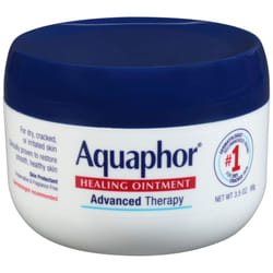Aquaphor Healing Ointment  Advanced Therapy  Jar  3.5 Oz