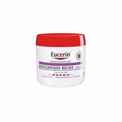 Eucerin Roughness Relief Cream - Smooth Rough and Bumpy Skin - 16 oz. Jar