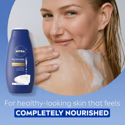 NIVEA Nourishing Moisture Collection Skin Care Set  Nourishing Care Body Wash  20 Fl Oz Bottle + Body Lotion  13.5 Fl Oz Bottle + Hand Cream  2.6 Oz T