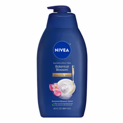 NIVEA Nourishing Botanical Blossom Body Wash  30 Fl Oz