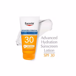 Eucerin Sun Advanced Hydration SPF 30 Sunscreen Lotion, 5 Fl Oz Tube