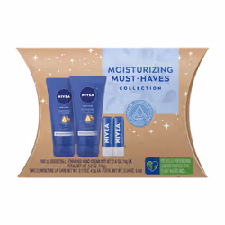 NIVEA Moisturizing Must-Haves Skin Care Set  Essentially Enriched Hand Cream with Almond Oil and Shea Butter  2.6 Oz Tube (Pa ...