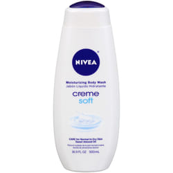 NIVEA Crme Soft Moisturizing Body Wash - Fresh Scent for Dry Skin - 16.9 fl. oz. Bottle