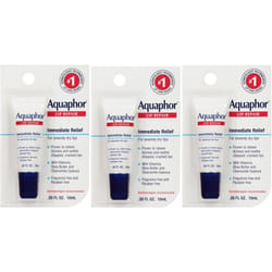 Aquaphor Lip Repair .35 Fluid Ounce Carded Pack usWQAK  3 Pack (0.35 oz)